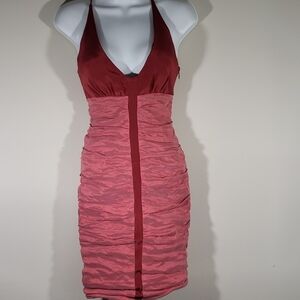 NICOLE MILLER COLLECTION Ruched Dress, Size 0